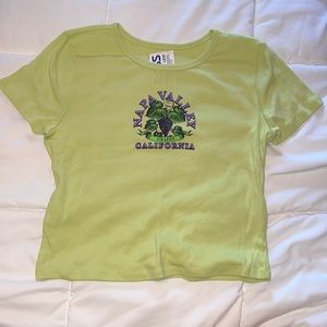 NWT Napa Valley Baby Tee
